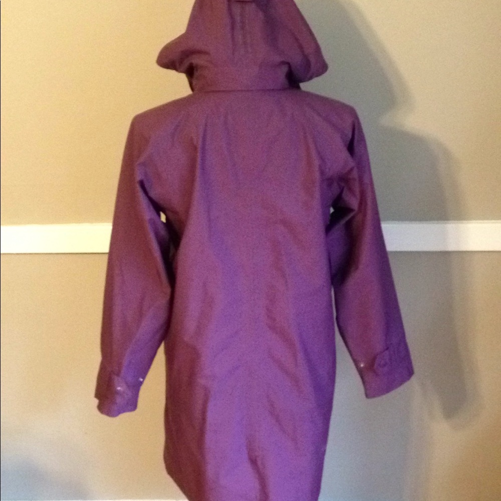 ll bean purple rain coat - Picture 4 of 8